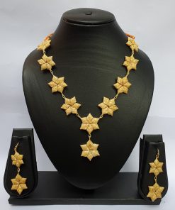 Bamboo Flower Necklace