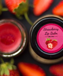Beeswax Lip Balm (Strawberry) (स्ट्रॉबेरी लिप बाम) 20gm
