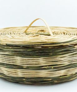Bamboo Tokri With Lid
