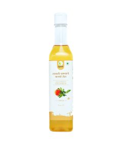 Cold Pressed Safflower Oil (लाकडी घाण्याचे करडईचे तेल) - 500ml