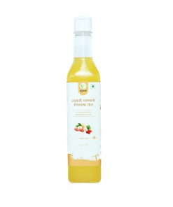 Cold Pressed Groundnut Oil (लाकडी घाण्याचे शेंगदाणा तेल) - 500ml