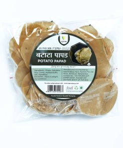 Potato Papad (बटाटा पापड) - 25 pcs